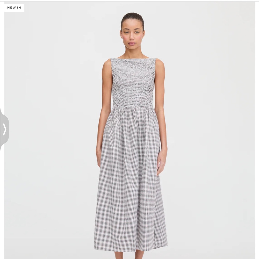 Hill House Cosima Nap Dress Chocolate Gingham